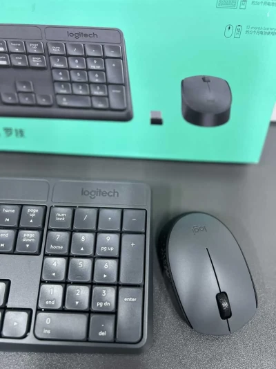 Беспроводная клавиатура + мышь Logitech MK235 — миниатюра 2