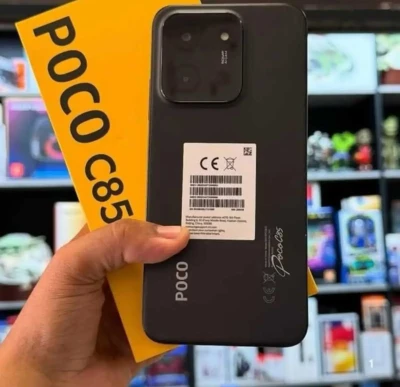 Xiaomi Poco C85 6+3/128Gb black 6000Мач g.v — миниатюра 2