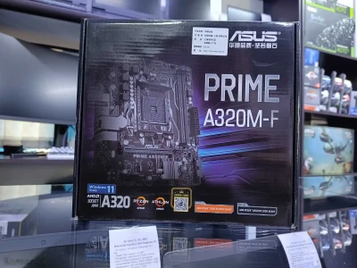Материнская Плата Asus Prime A320M-F Socket AM4 — миниатюра 1
