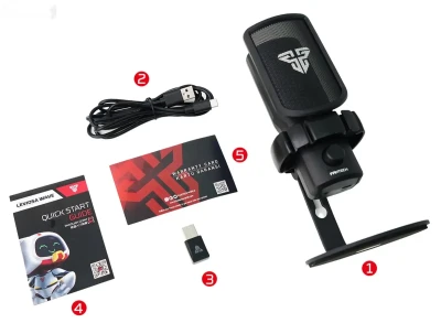 Микрофон Fantech Leviosa Wave WMCX01 — миниатюра 2