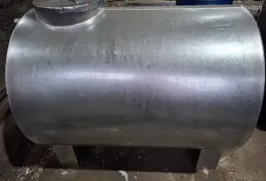 Бочка из оцинкованный стали 1000л