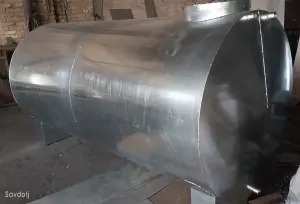 Бочка из оцинкованный стали 3000л, т/л 2.2мм