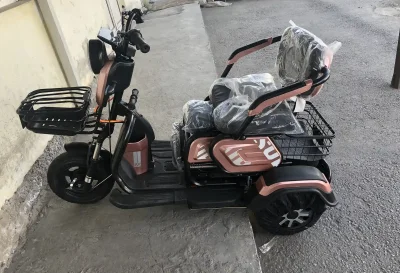 Трёхколёсный электромопед Scooter — миниатюра 3