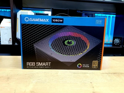 Блок питания GameMax 1050W 80 Plus Gold — миниатюра 1
