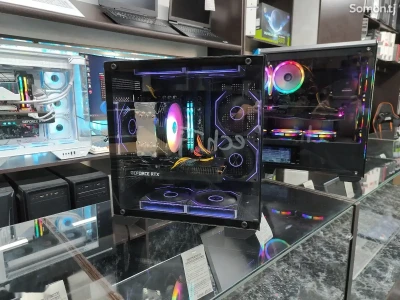 Игровой Компьютер Аквариум I5-12400F 16GB/SSD 512GB RTX 3060 12GB — миниатюра 7