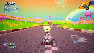 Игра Nickelodeon Kart Racers 3 Slime Speedway Turbo Edition для PS4 — миниатюра 2