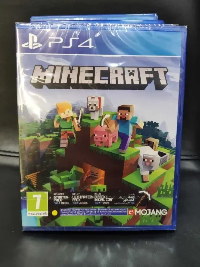 Игра Minecraft на Sony Ps4