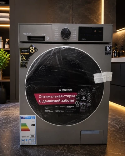 Стиральная машина 8.5 кг Инвертор — миниатюра 1