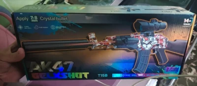 Игрушечного автомата AK47 Gelshot T15B, предназначенного для активного отдыха — миниатюра 3