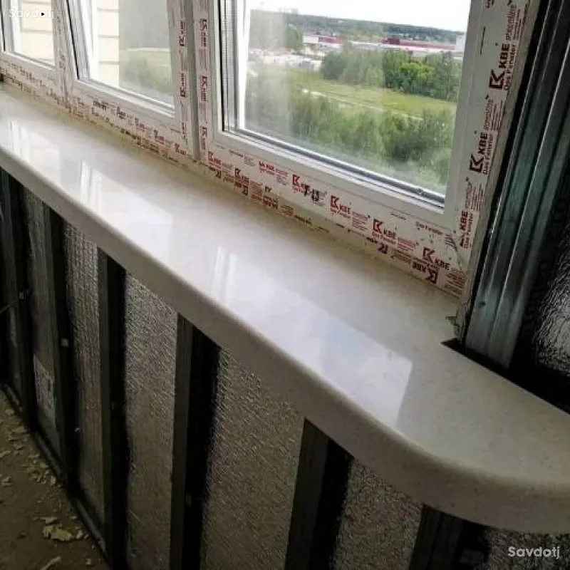 Подоконники из искусственного камня 