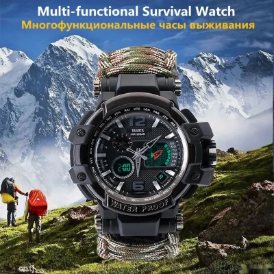 Многофункциональные тактические часы Yuzex Tactical Gear
