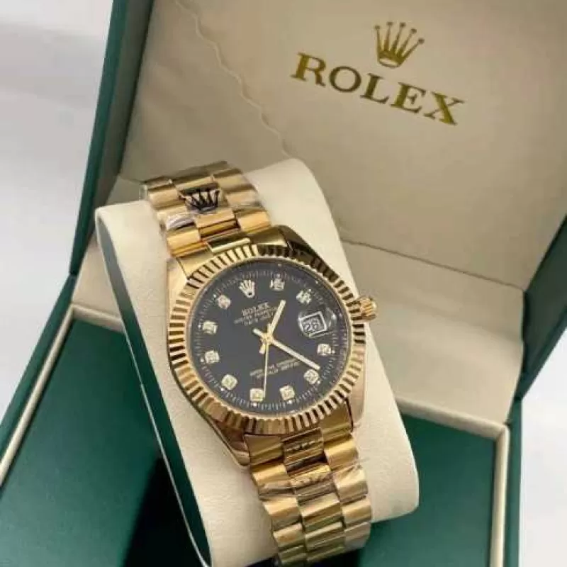 Роскошные часы от Rolex коробка в подарок