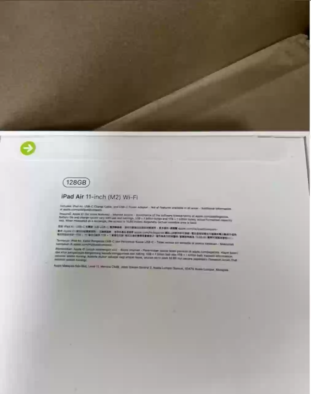 Ipad Air 11 M2 128GB 