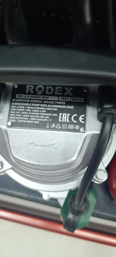 Погружной Насос 1100W — миниатюра 3