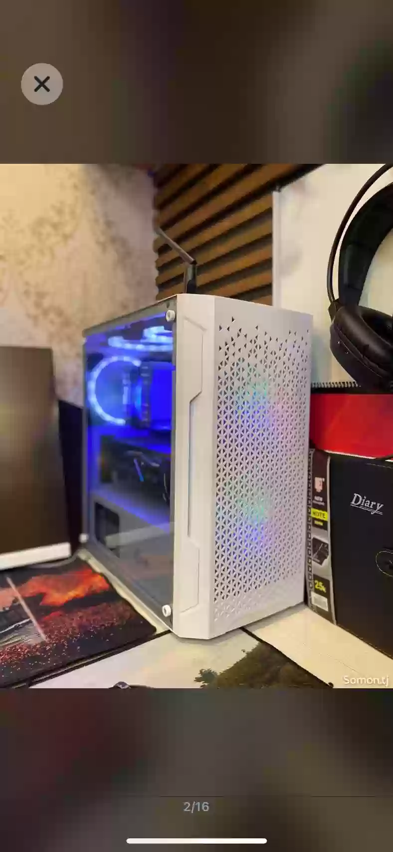 Мощный игровой компьютер Intel core i5 12400f GTX 1660 ti 6gb RAM