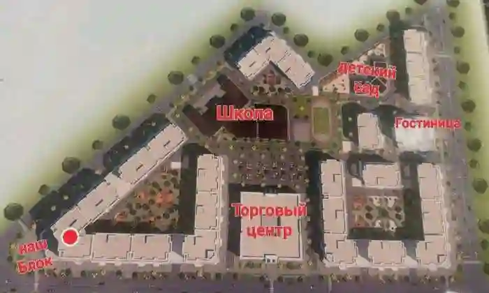 1-к квартира, 12 этаж, 46 м², Сино