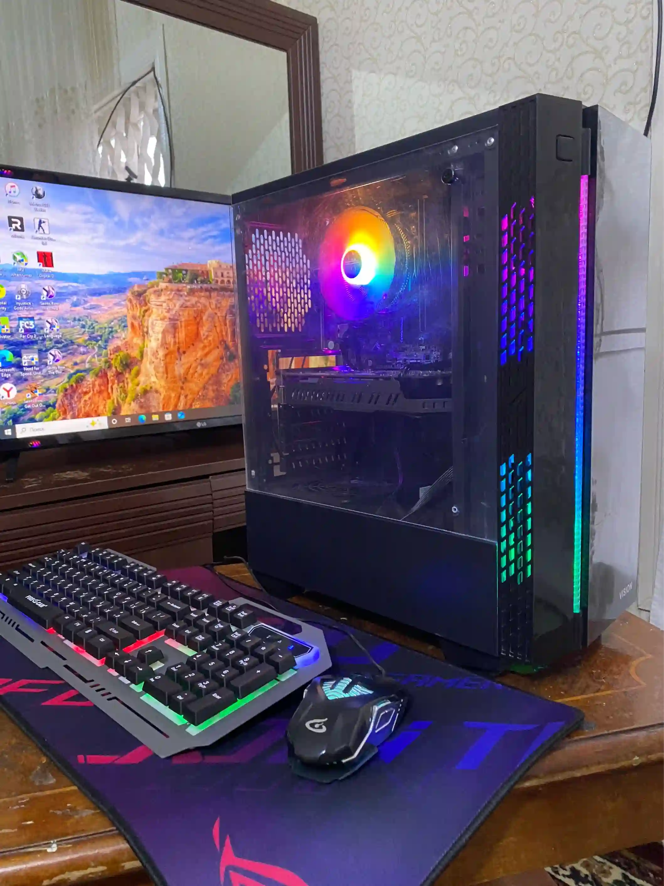 PC Компьютер i5 3470 16 GB RAM видео карта GTX 650ti 1GB жёстки диск 250gb