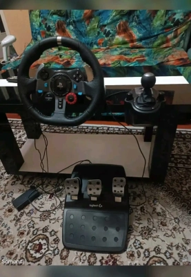 Игровой руль Logitech G29+Shifter for PS4, PS5, PC