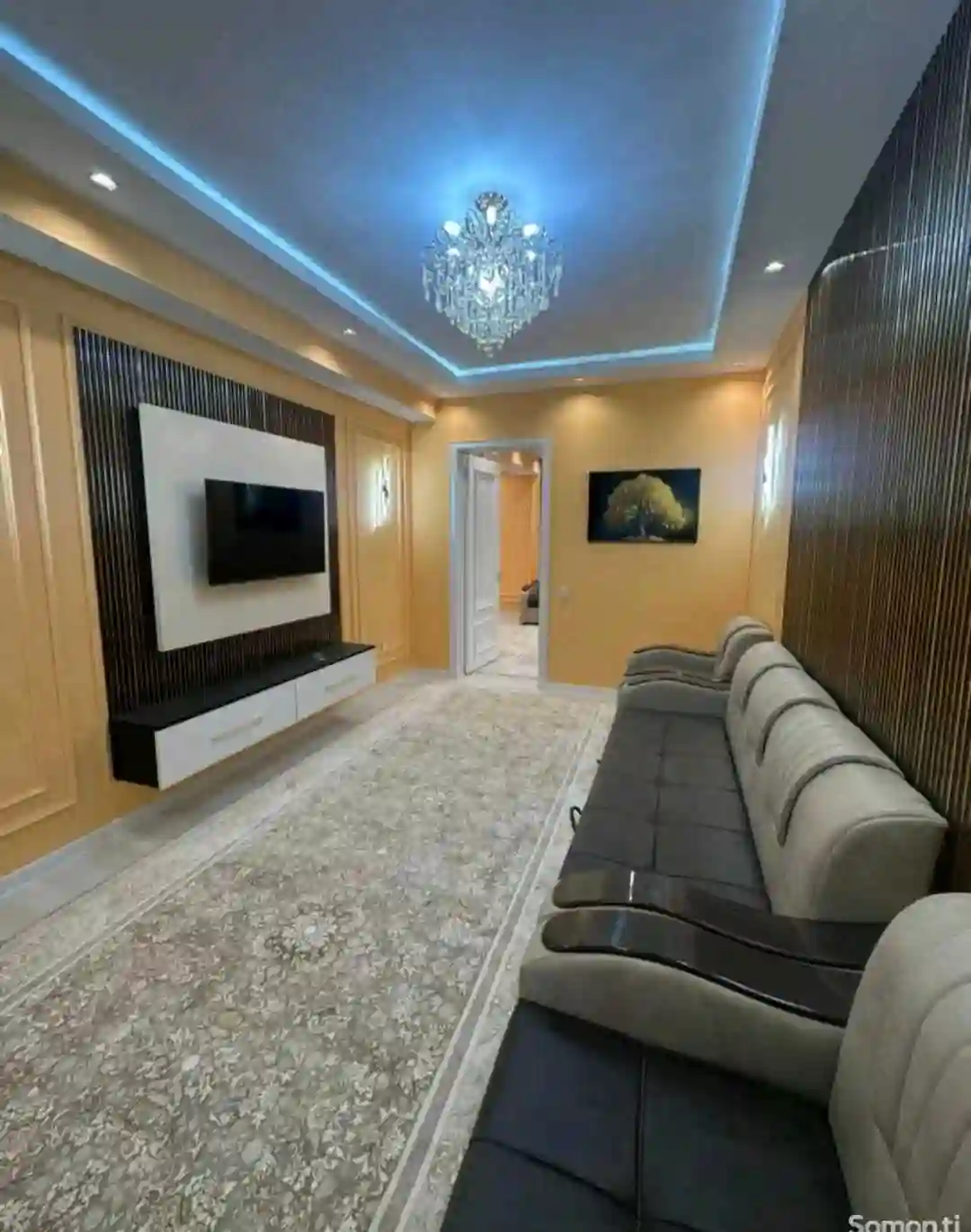 3-к квартира, 3 этаж, 100 м², Исмоили Сомони