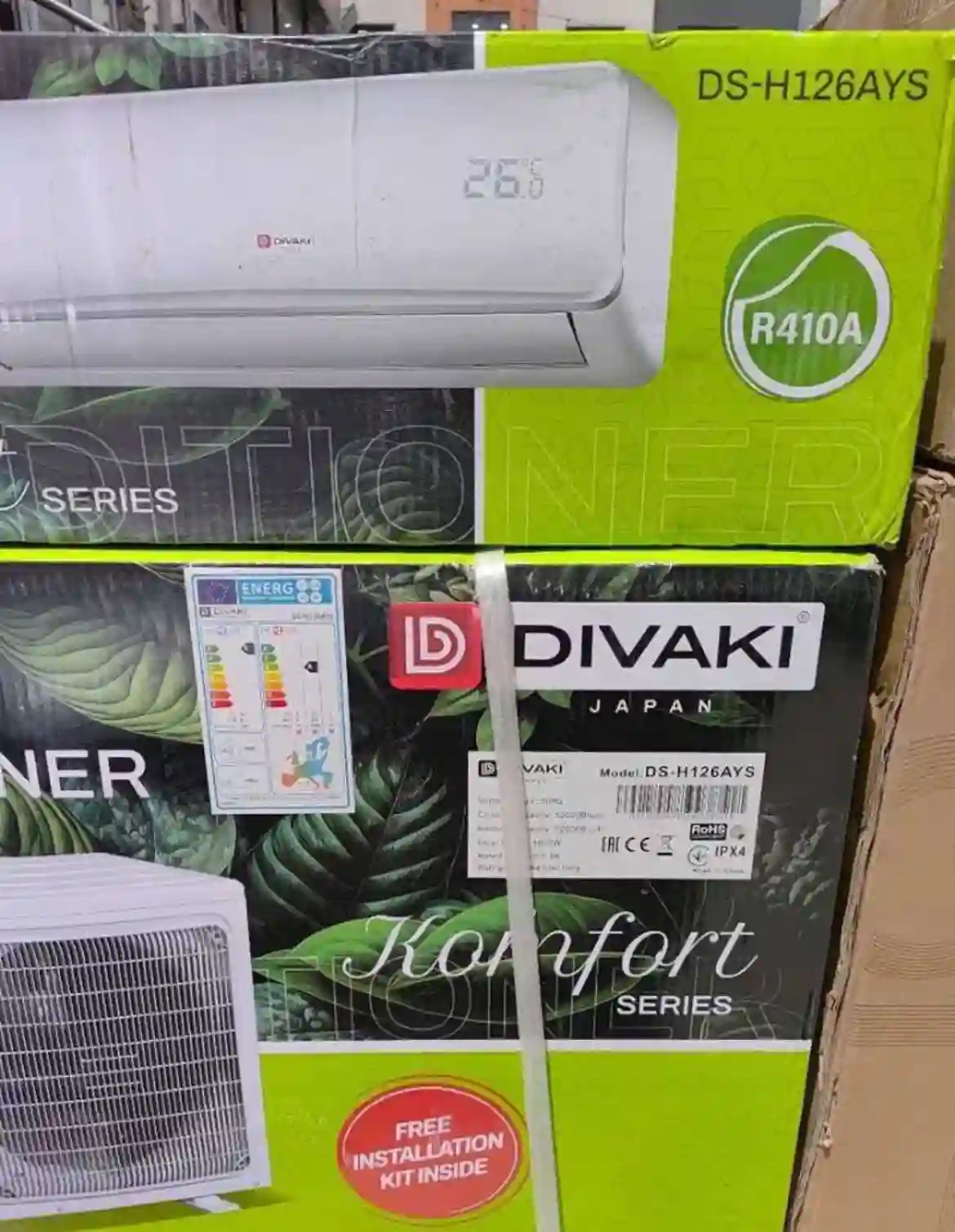 Кондиционер DIVAKI INVERTER 12 куб