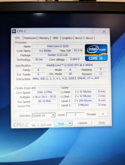 intel core i3 3220