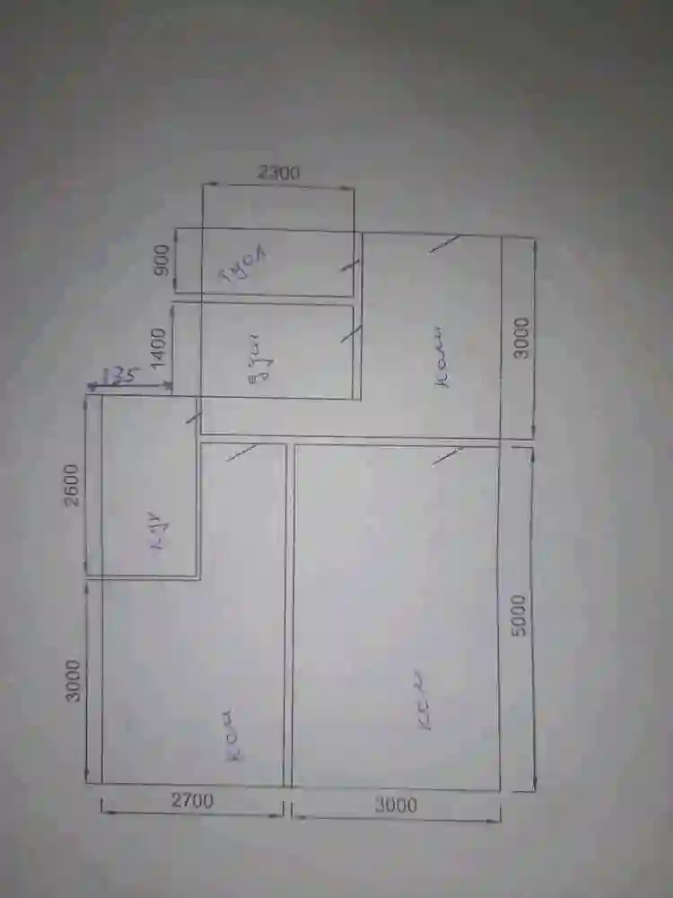 2-к квартира, 3 этаж, 40 м², С.Ниёзов