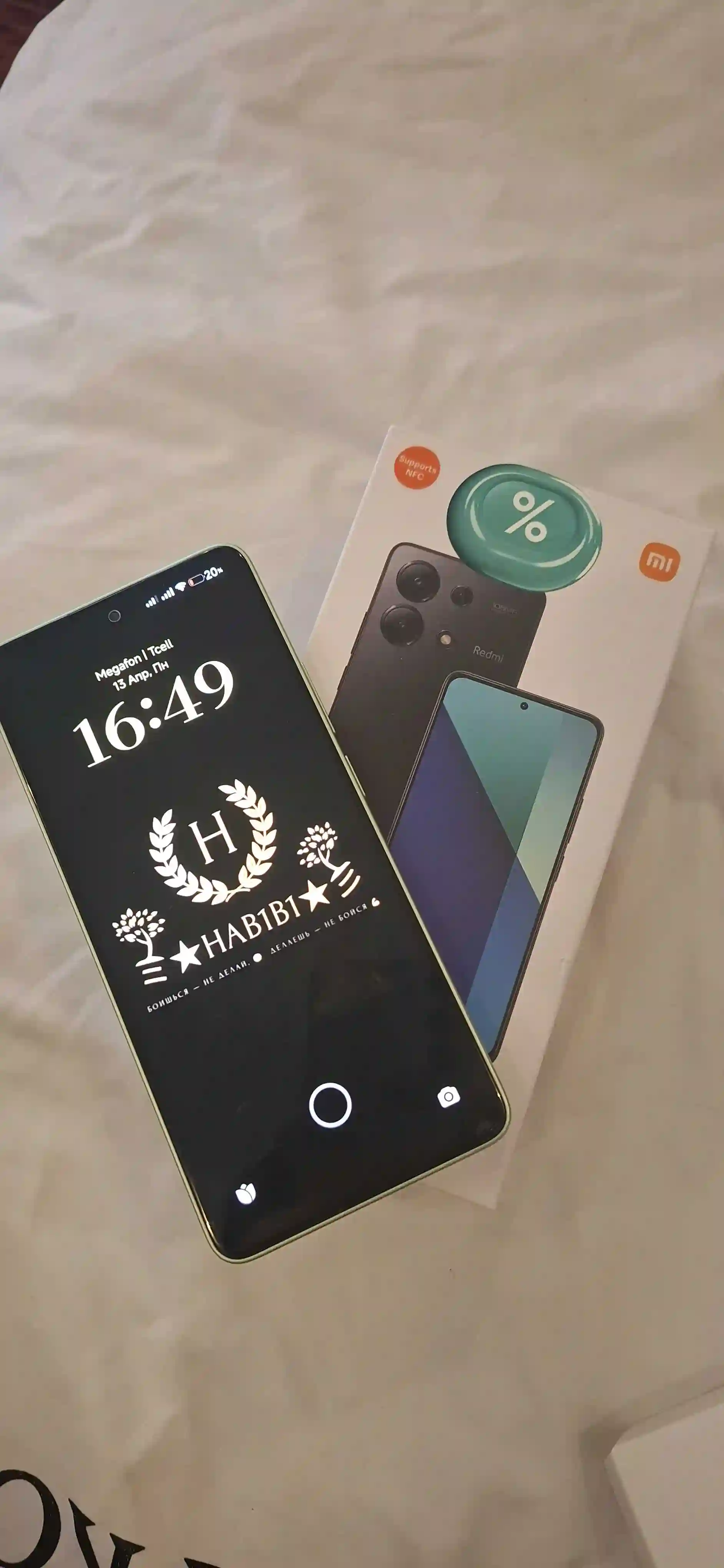 REDMI NOT 13 MINT GREEN