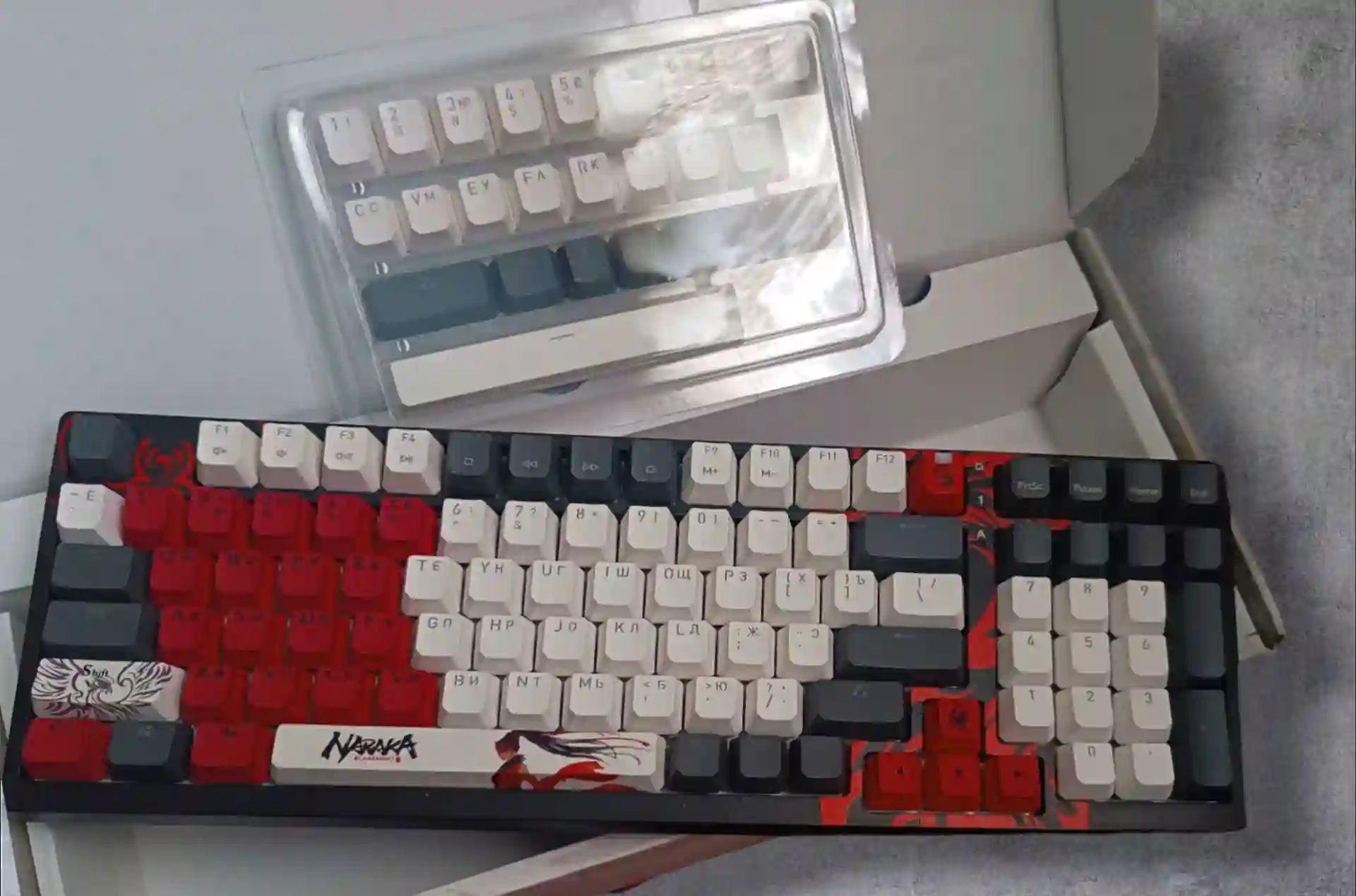 Механическая клавиатура Bloody S98 Naraka Edition