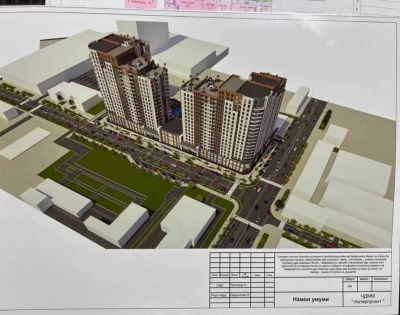 3-к квартира, 8 этаж, 178 м², шохмансур — миниатюра 2