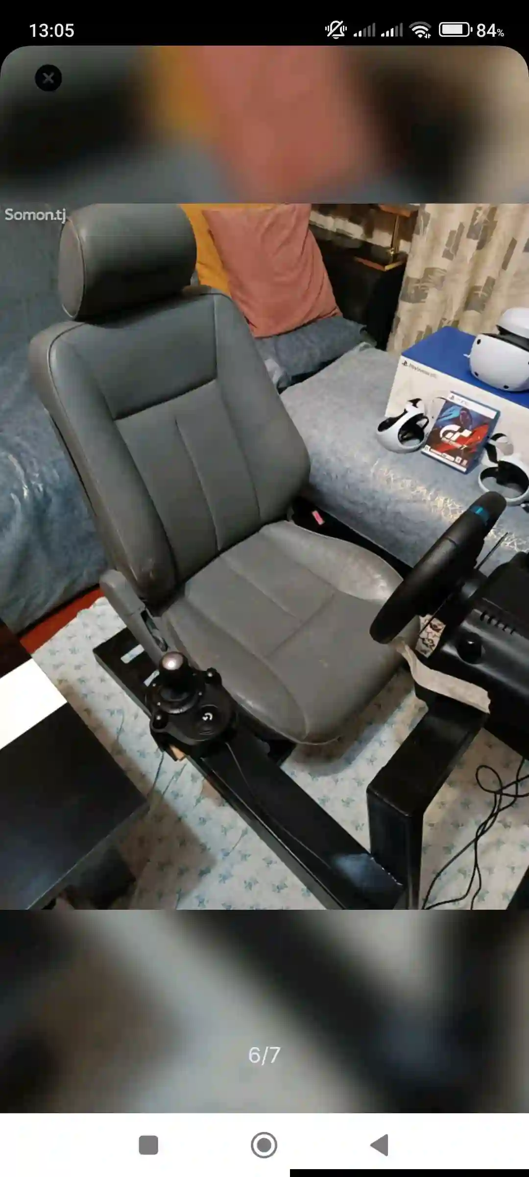 Кокпит+ Logitech g29+Shifter+PSVR2+GT7