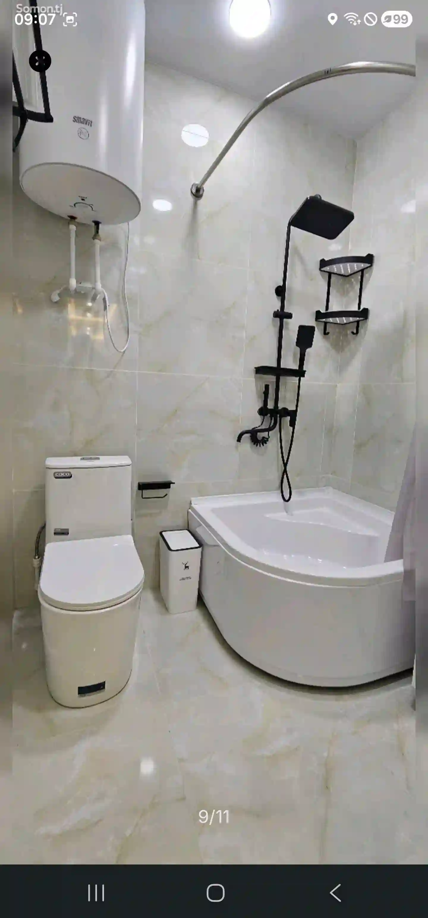 2-к квартира, 14 этаж, 103 м², КУШ МАКТАБИ 15 — миниатюра 9