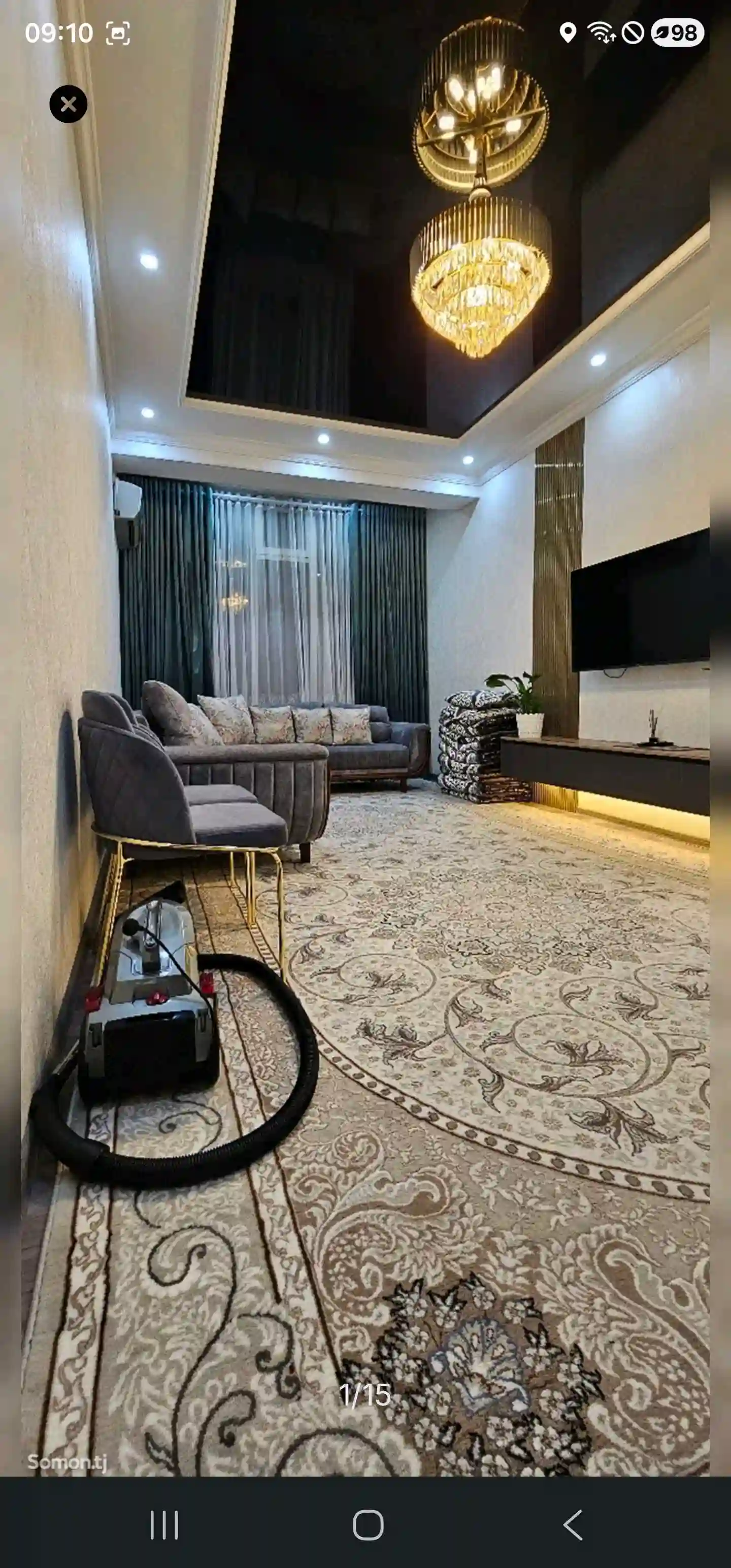 2-к квартира, 8 этаж, 72 м², универмаг камоли хучанди — миниатюра 1