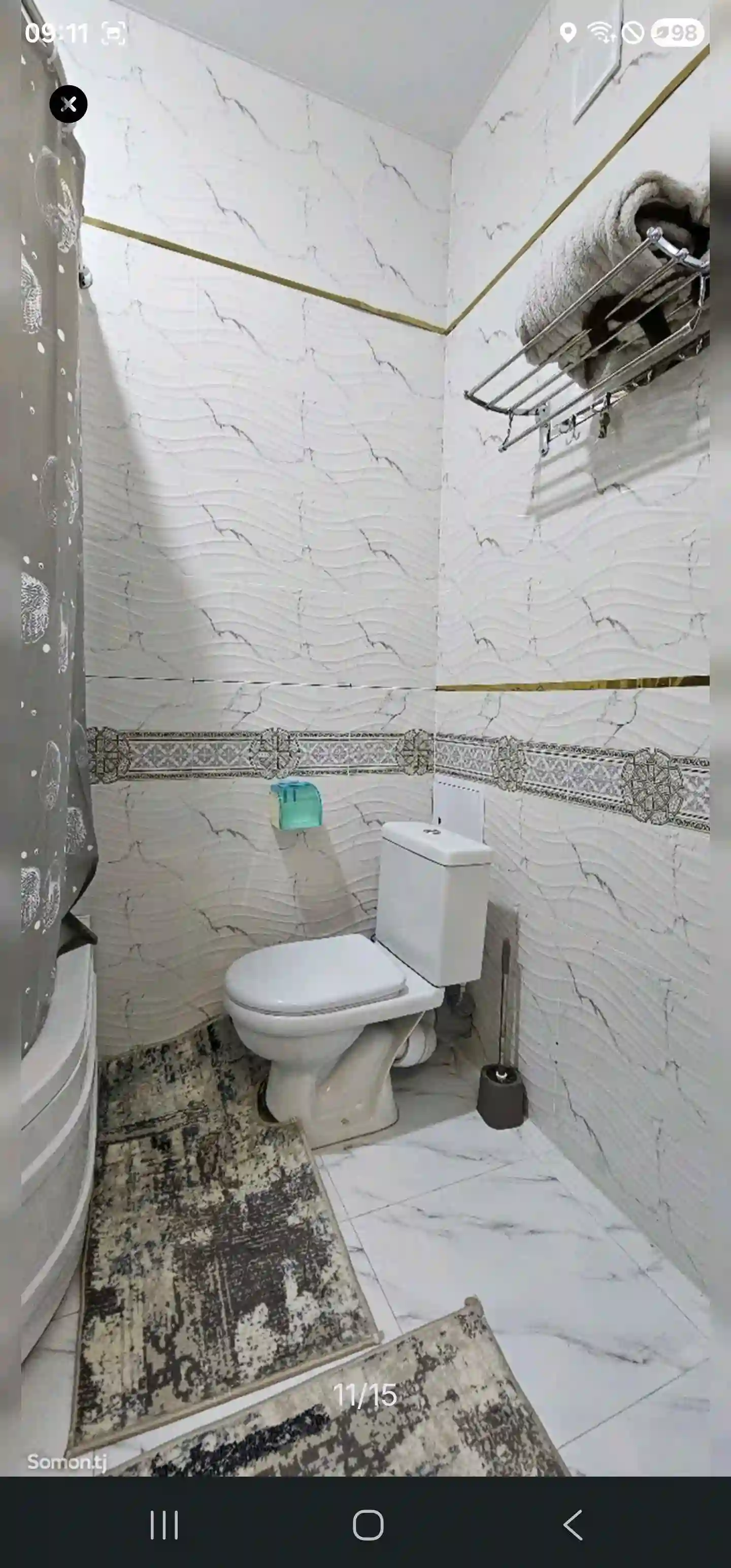 2-к квартира, 8 этаж, 72 м², универмаг камоли хучанди — миниатюра 14
