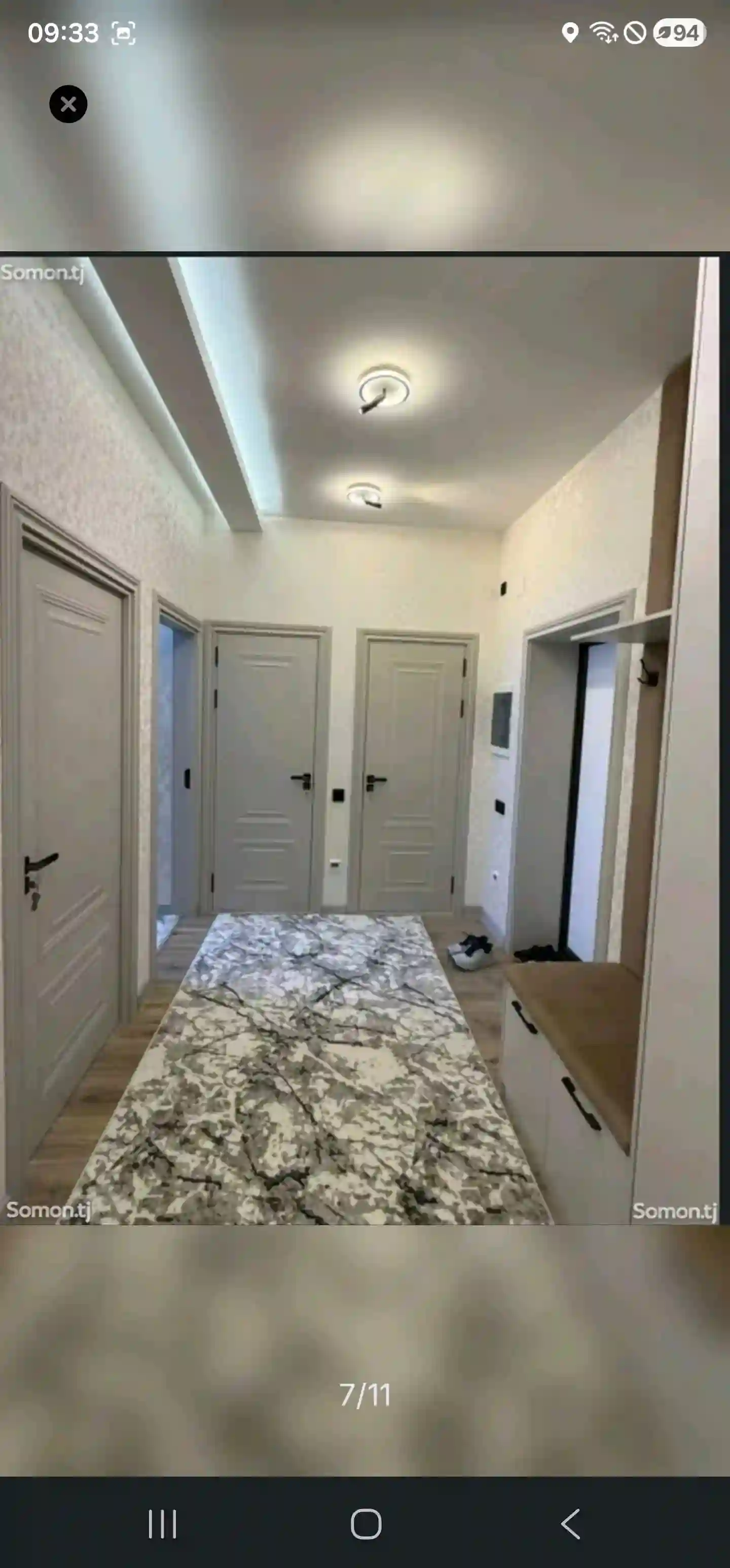 2-к квартира, 3 этаж, 68 м², 34мкр кафои бозорча — миниатюра 7