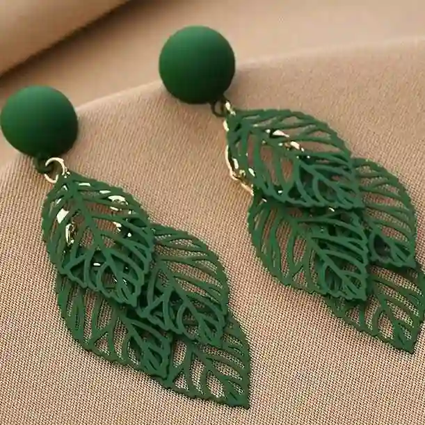 Сережки лепестки — миниатюра 2
