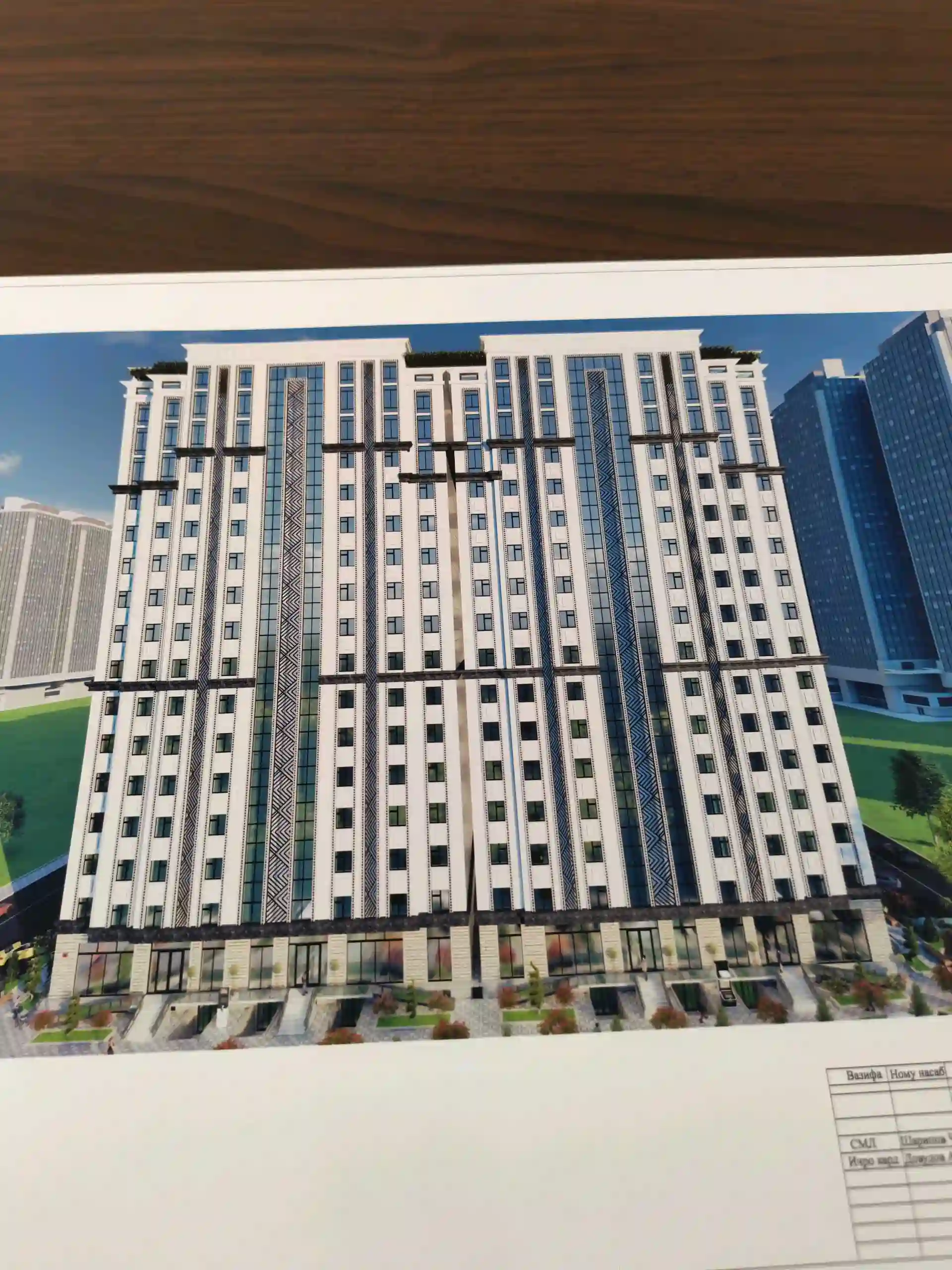 2-к квартира, 6 этаж, 64 м², Рудаки