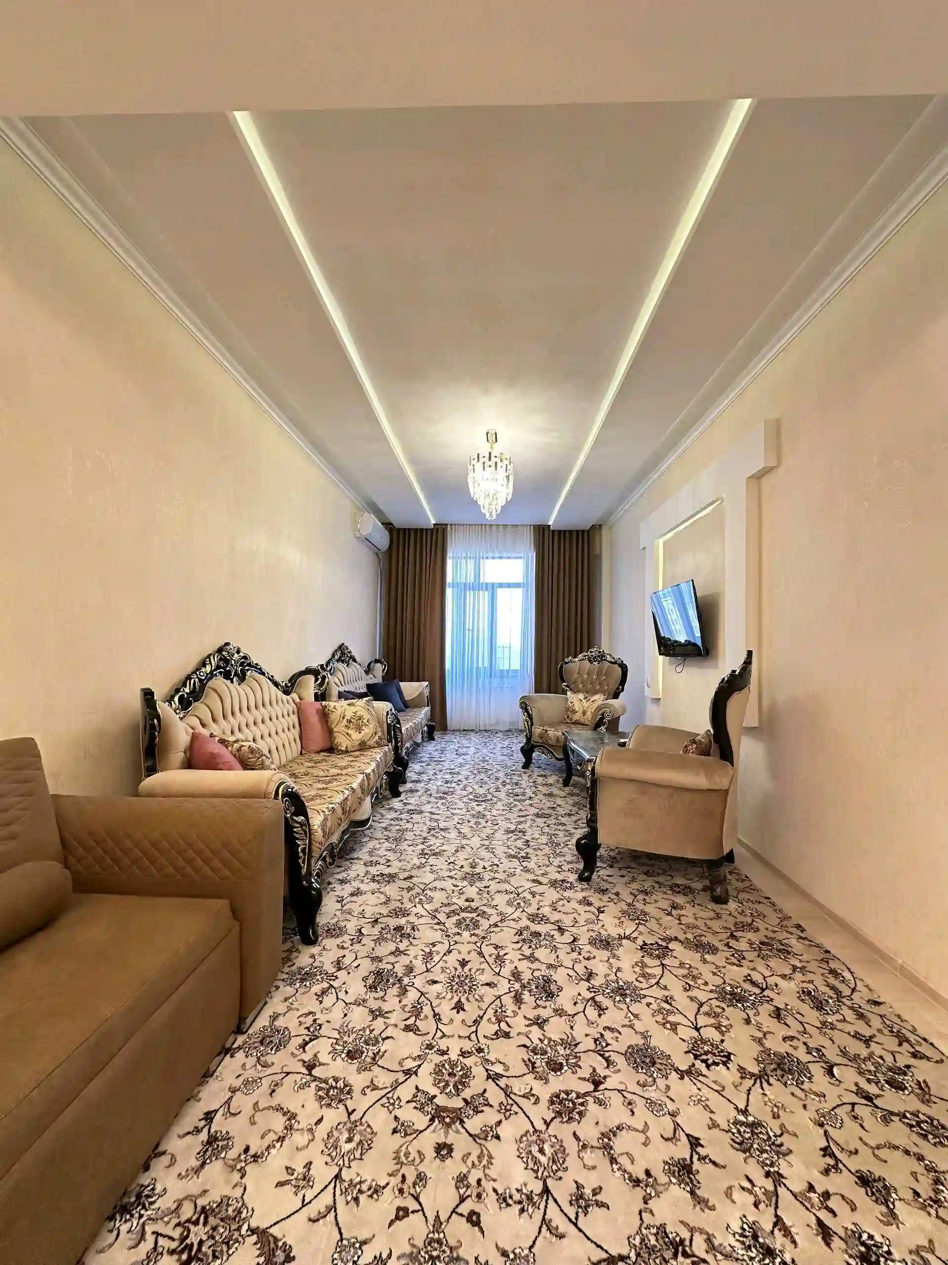4-к квартира, 19 этаж, 143 м², Сомони