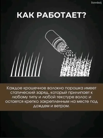 Загуститель Топпик для волос
