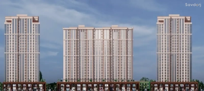 1-комн. квартира, 19 этаж, 75 м², Корвон — миниатюра 2