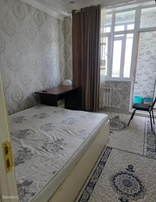 2-комн. квартира, 9 этаж, 54м², Сомони — миниатюра 1