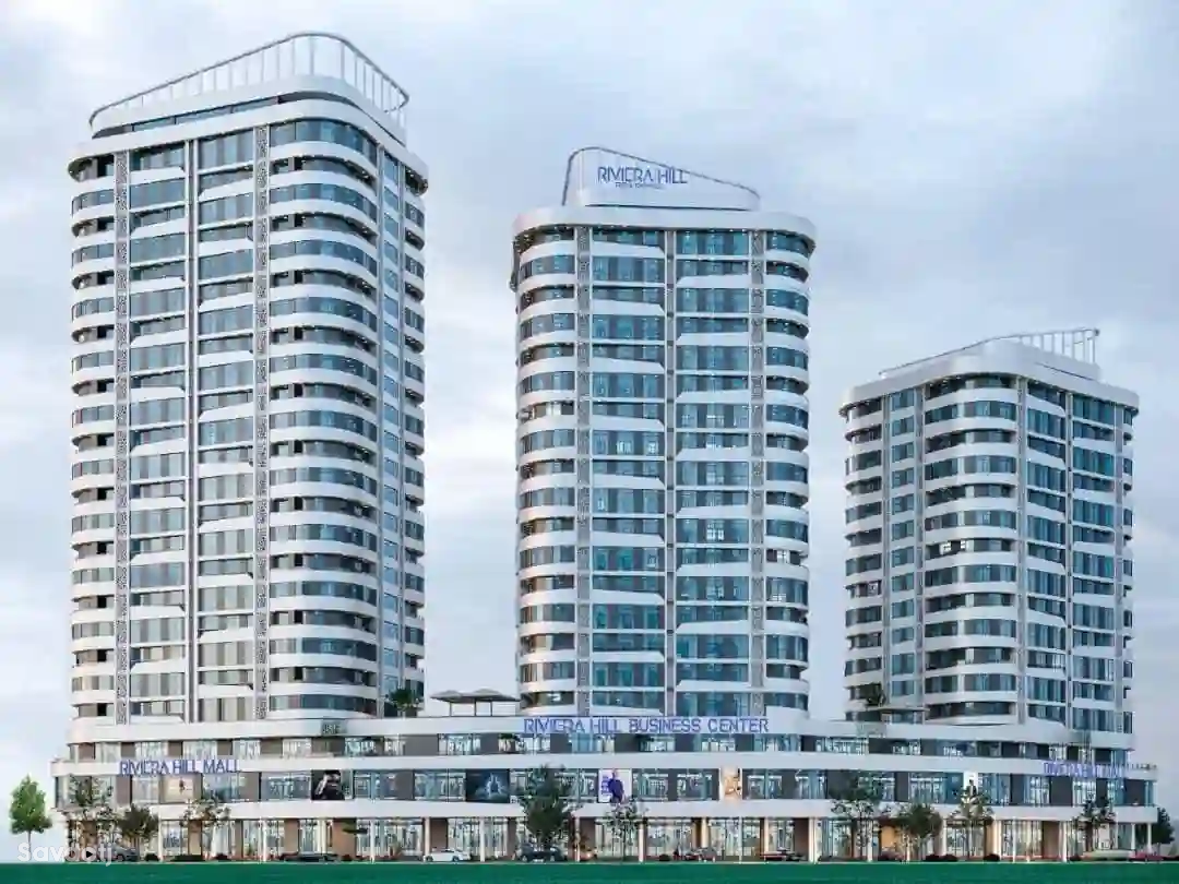 2-к квартира, 10 этаж, 97 м², главный ёвар
