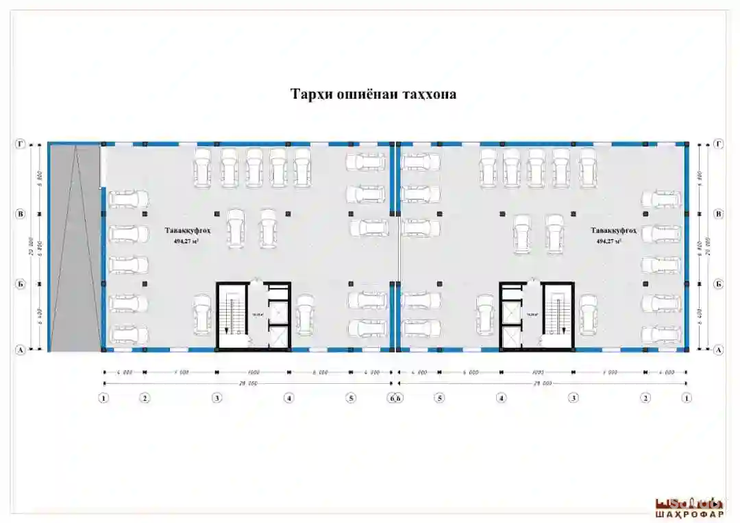 1-к квартира, 2 этаж, 37 м², Рудаки — миниатюра 7