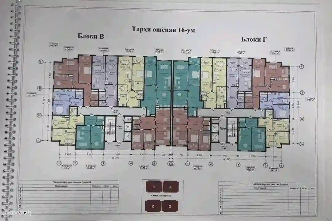 1-к квартира, 2 этаж, 37 м², Рудаки — миниатюра 6