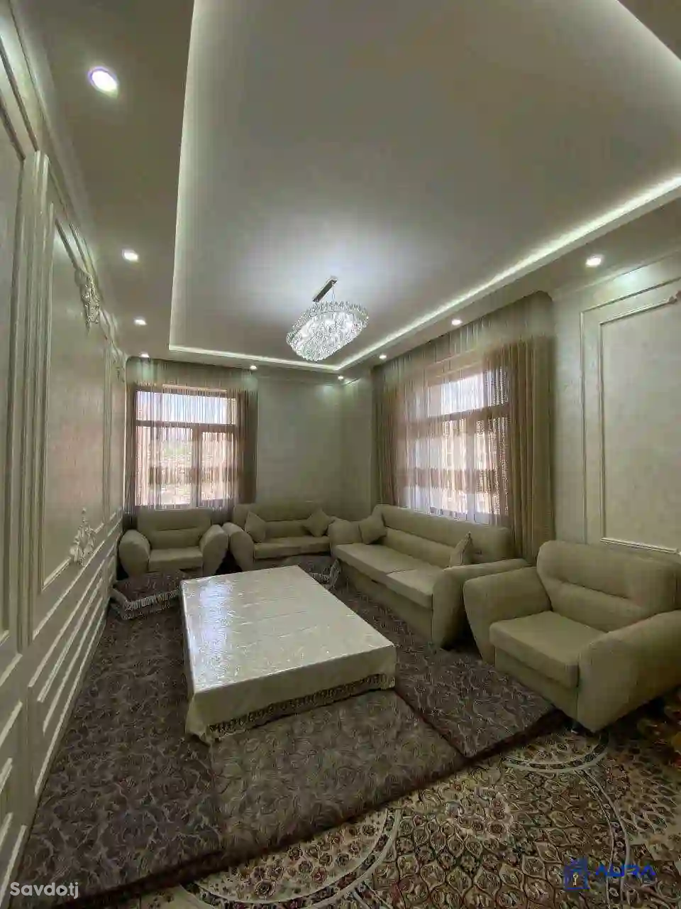 4-к квартира, 15 этаж, 132 м², Шохмансур