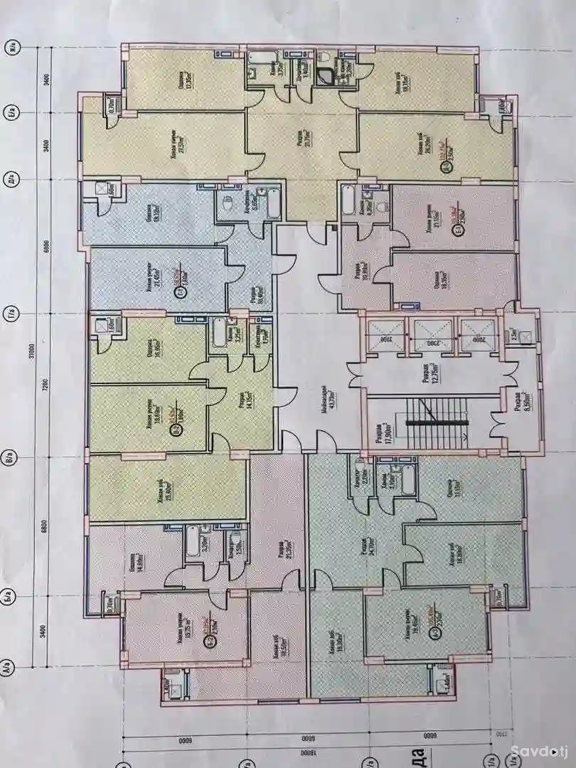 2-к квартира, 5 этаж, 85 м², Профсоюз, Ёвар