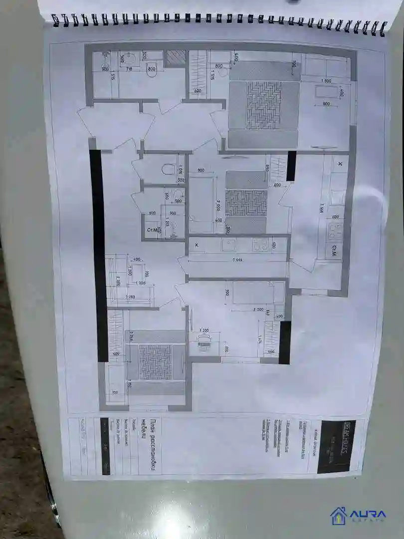 3-к квартира, 12 этаж, 90 м², Сино — миниатюра 2