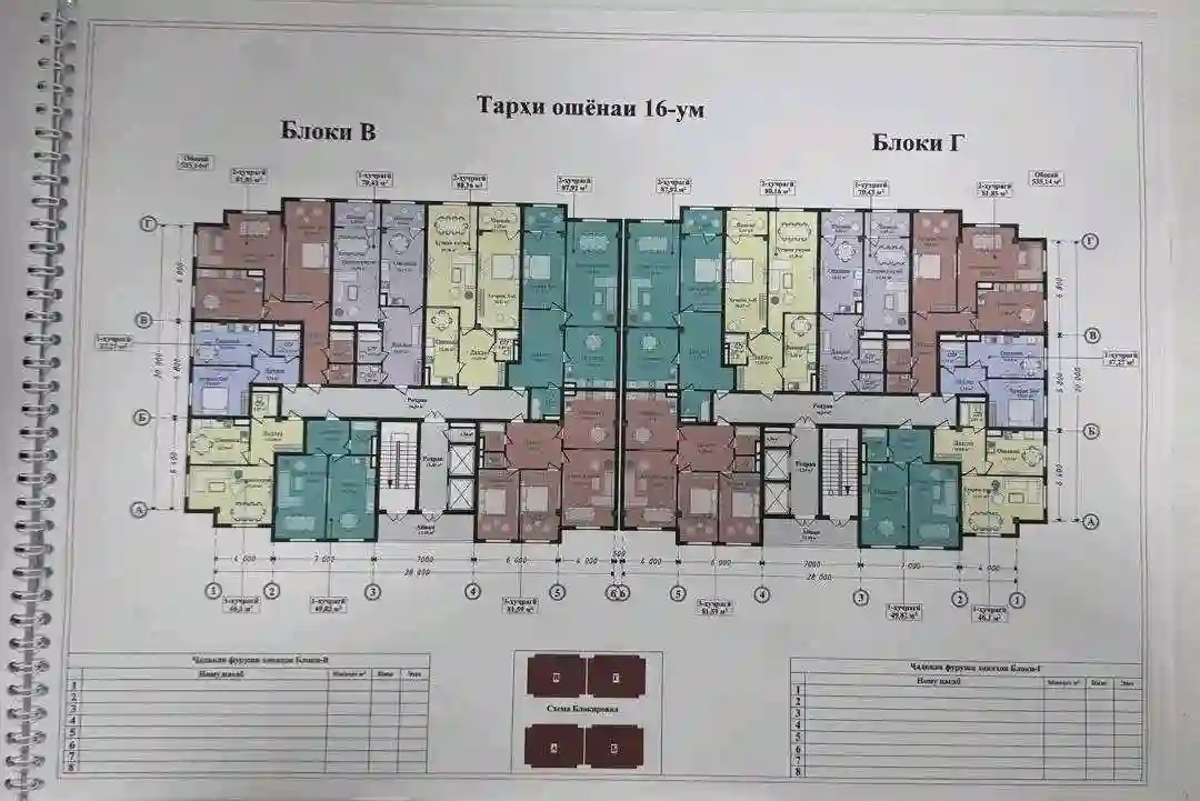 3-к квартира, 10 этаж, 81 м², Рудаки — миниатюра 4