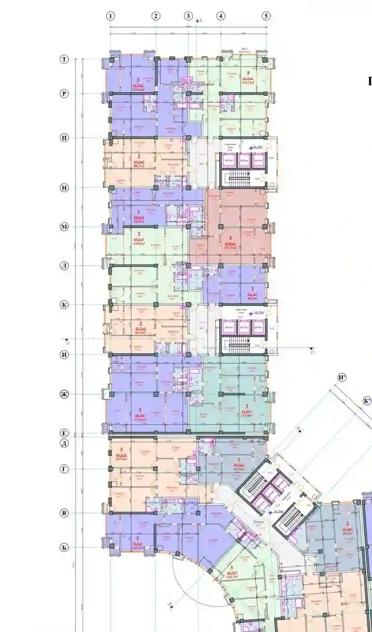 5-к квартира, 12 этаж, 547 м², Исмоили Сомони