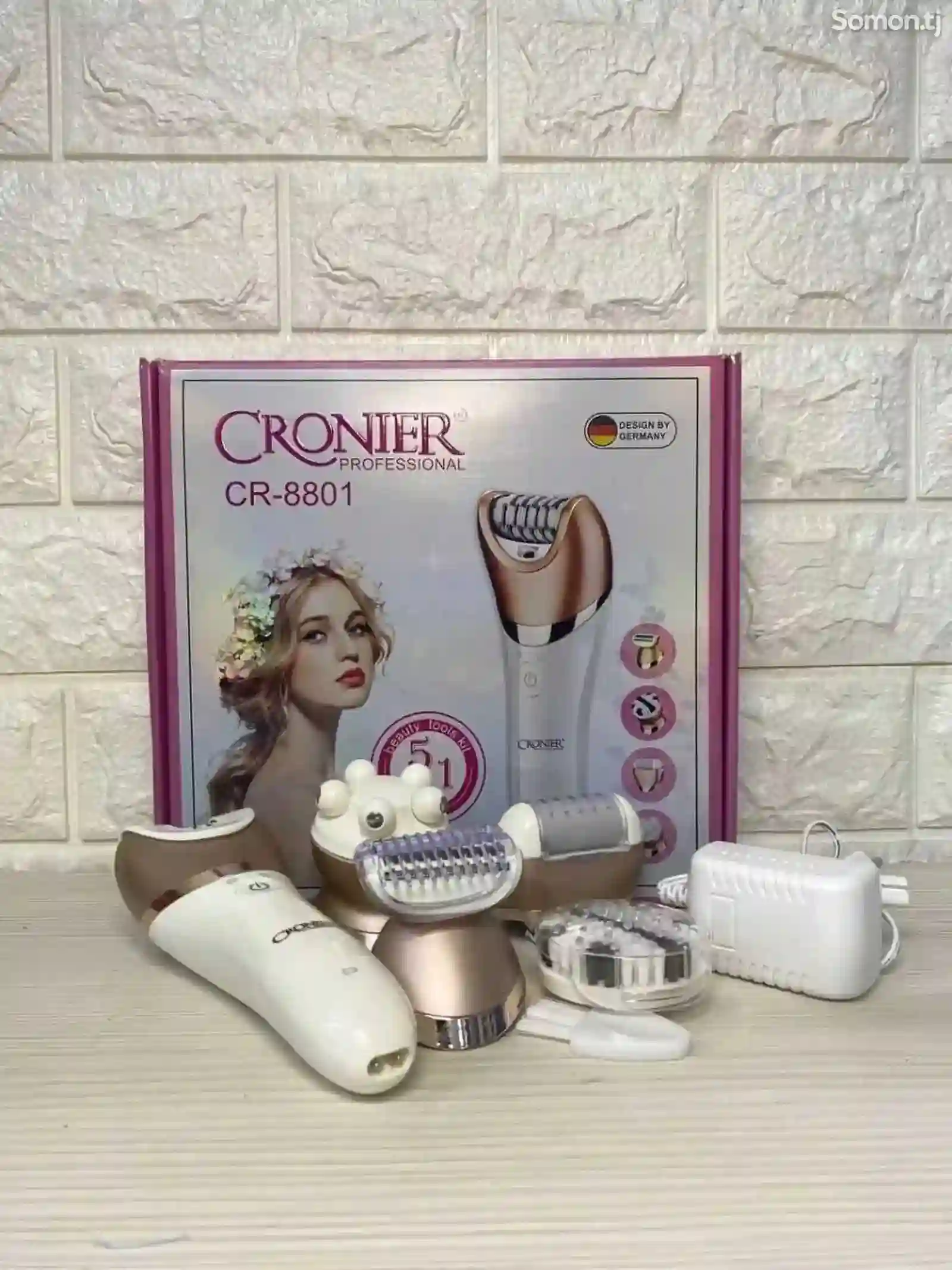 Эпилятор 5 дар 1 Cronier Professional CR-8801