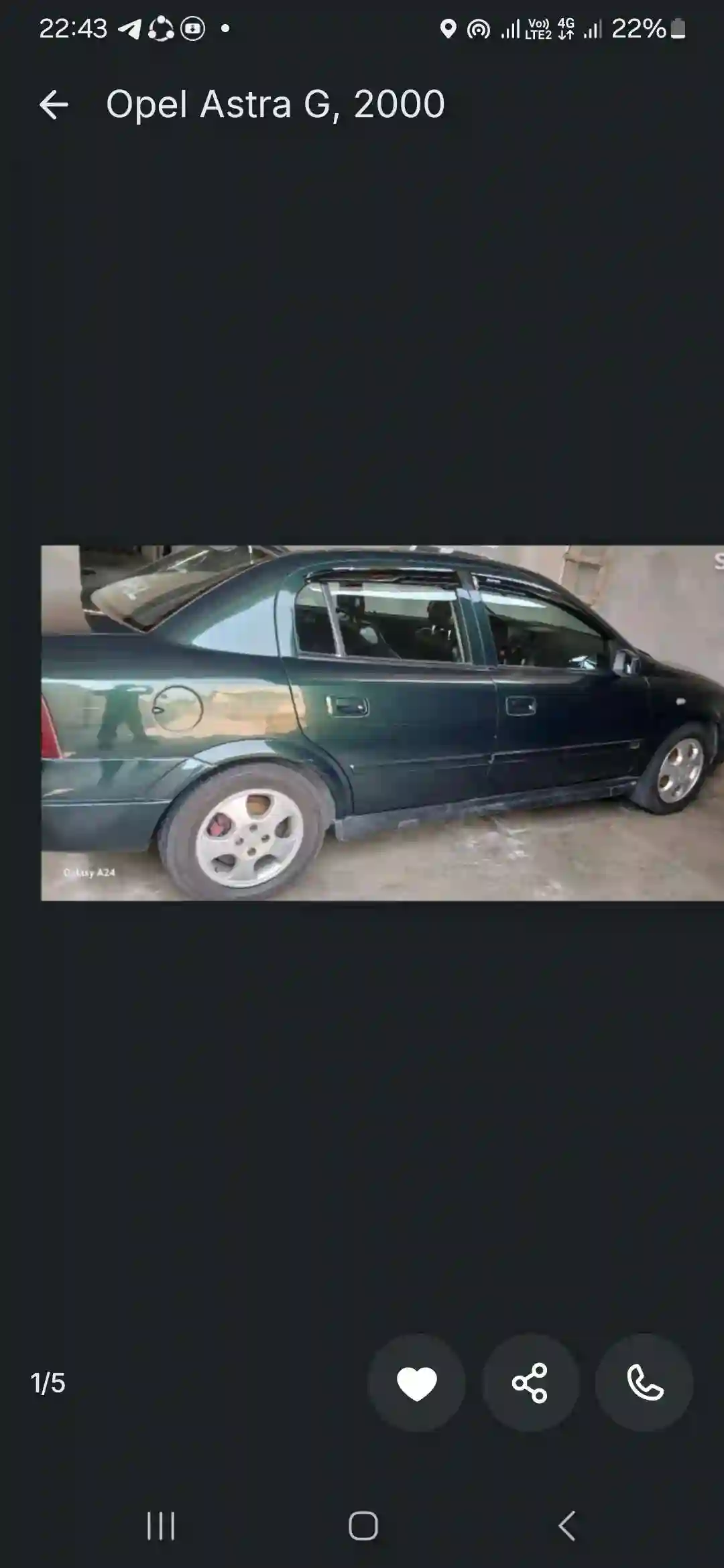 Opel Astra g 2000